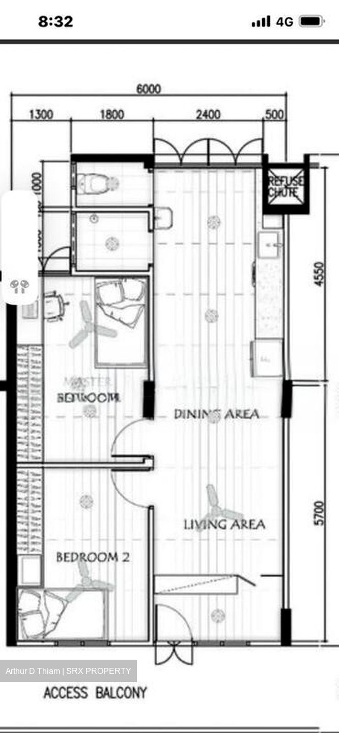 Blk 119 Ang Mo Kio Avenue 3 (Ang Mo Kio), HDB 3 Rooms #518407151